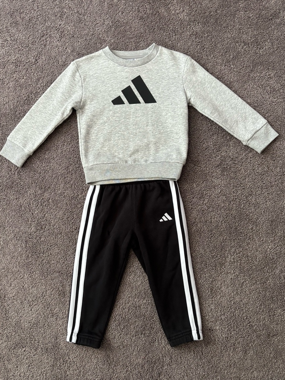 Adidas Toddler Boys Sweatshirt & Joggers Set